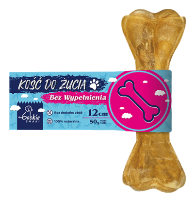 Kość do żucia bez wypełnienia 12 cm